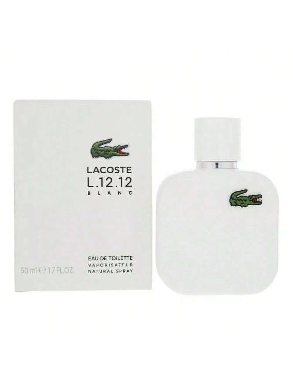 L.12.12 Blanc by Lacoste EDT Spray 1.6 Oz - Men 3386460149105
