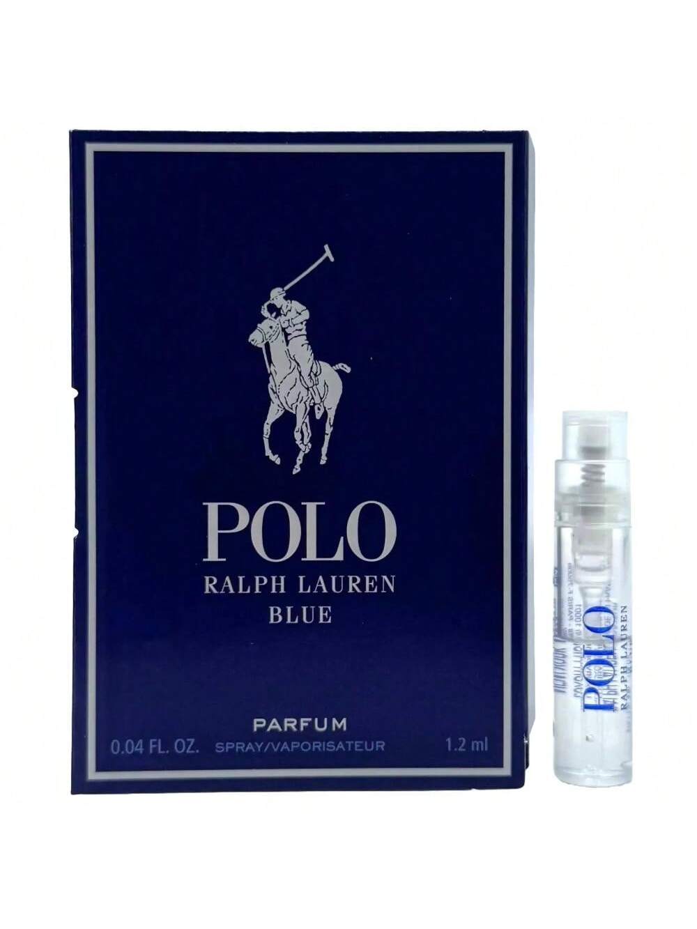 Polo Blue by Ralph Lauren Parfum Spray 0.04 Oz - Men 3605972697141