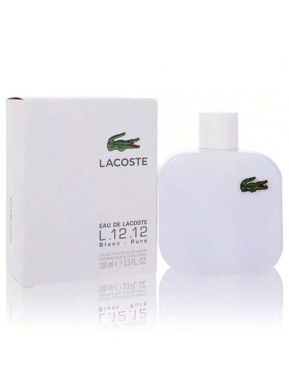 L.12.12 Blanc by Lacoste EDT Spray 3.3 Oz - Men 3386460149082