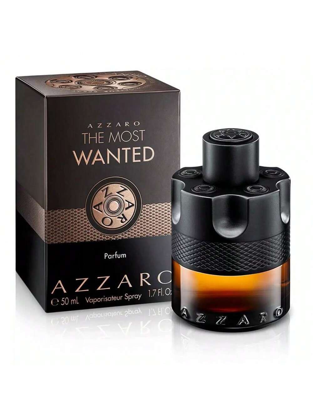 Azzaro The Most Wanted by Azzaro Parfum Spray 1.7 Oz - Men 3614273638869