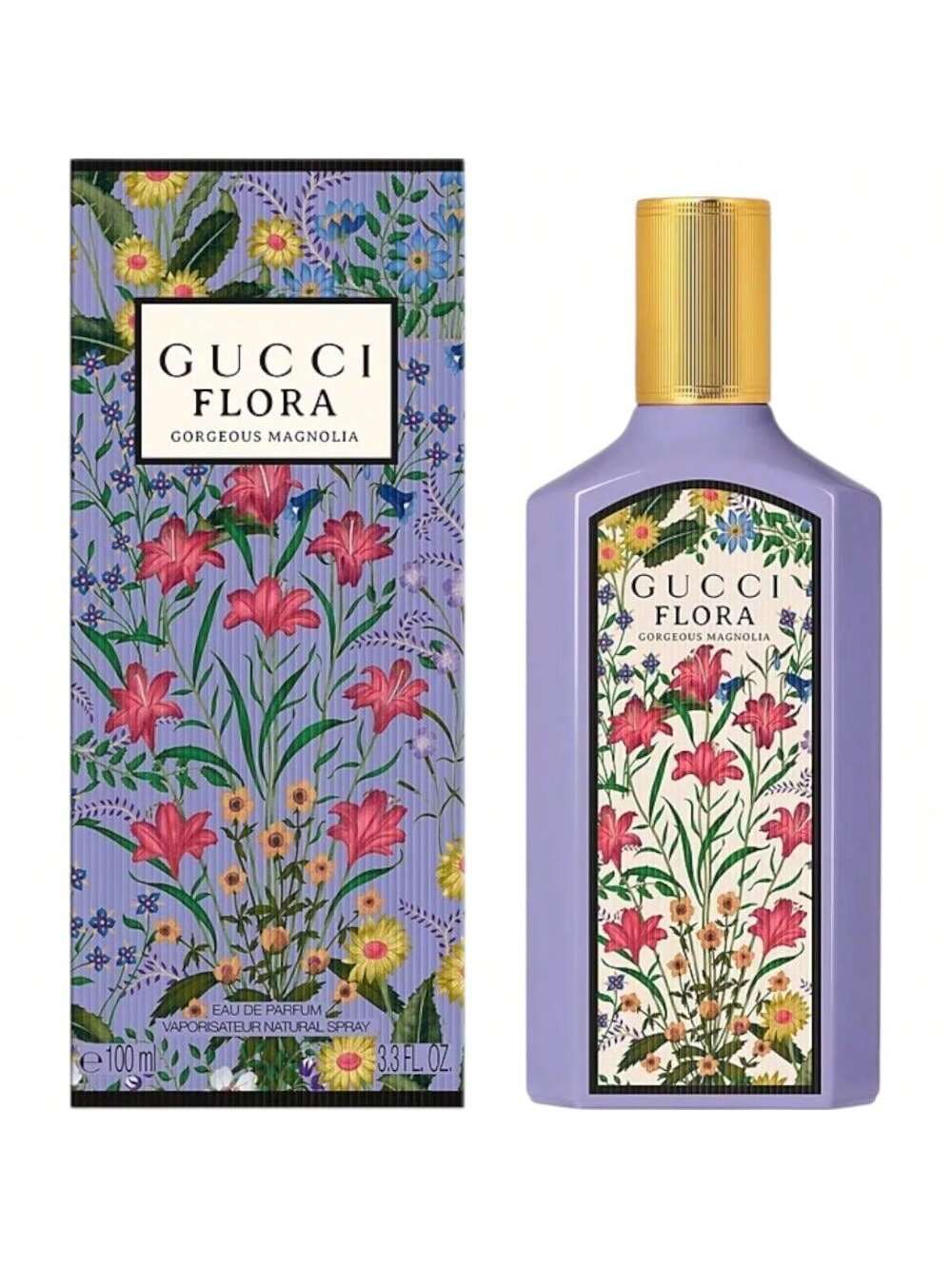 Gucci Flora Gorgeous Magnolia by Gucci EDP Spray 3.3 Oz - Women 3616303470791