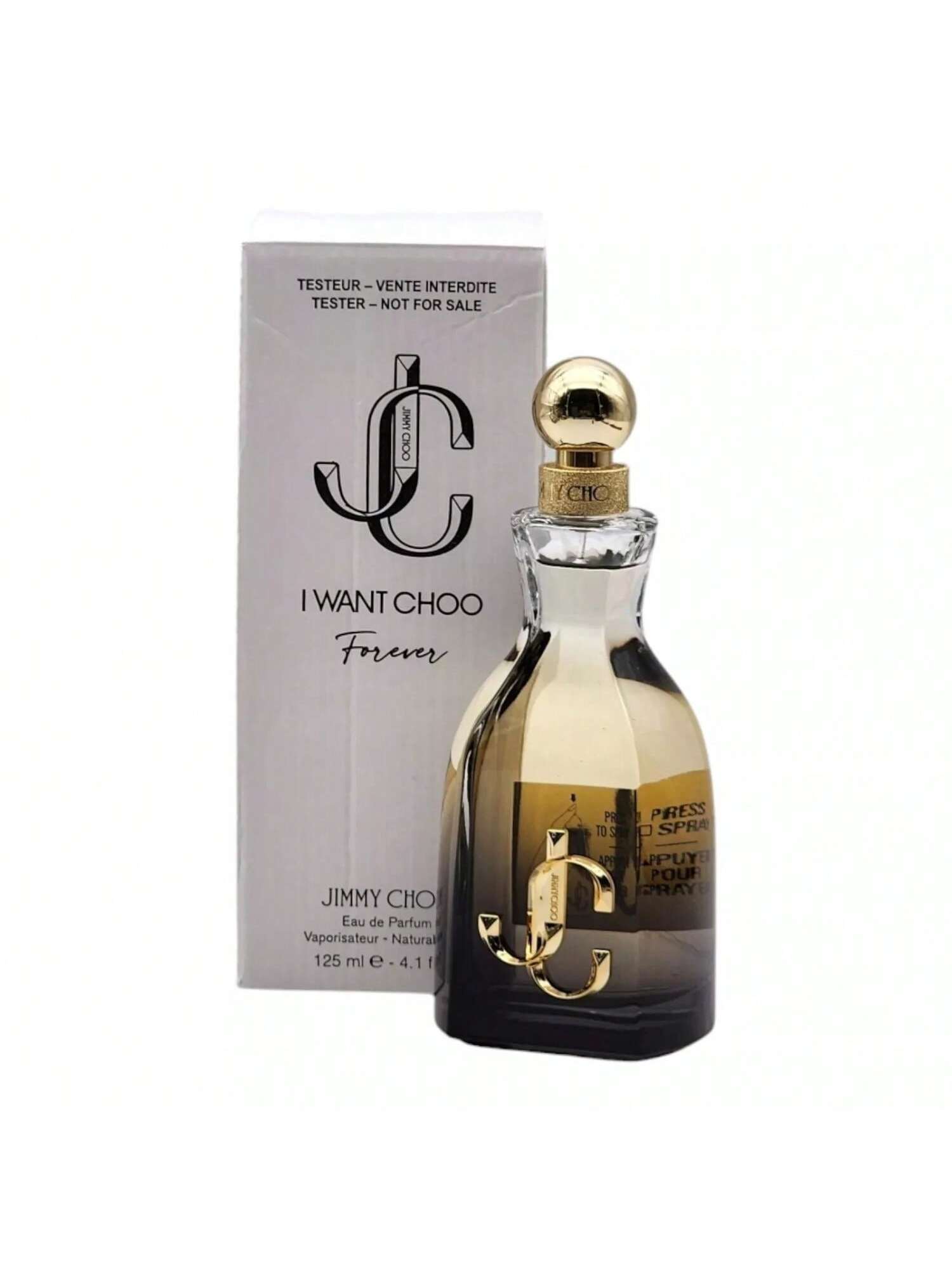 I Want Choo Forever by Jimmy Choo EDP Spray 4.1 Oz *Tester - Women 3386460129909