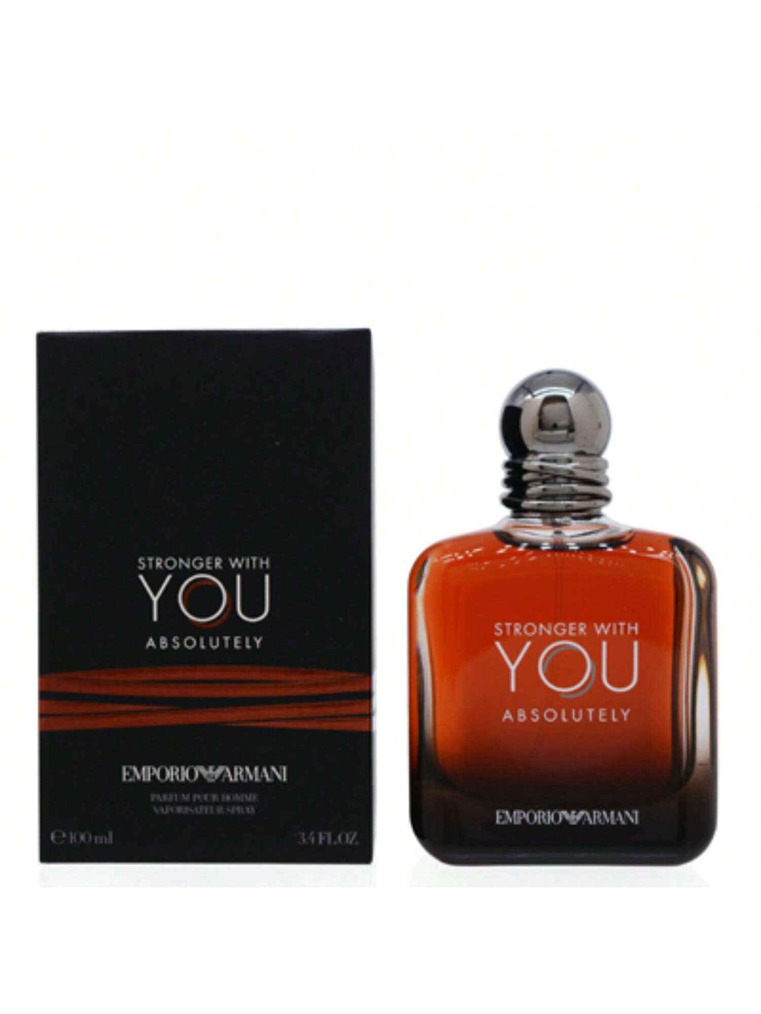 Stronger With You Absolutely by Giorgio Armani EDP Spray 3.4 Oz - Men 3614273336383