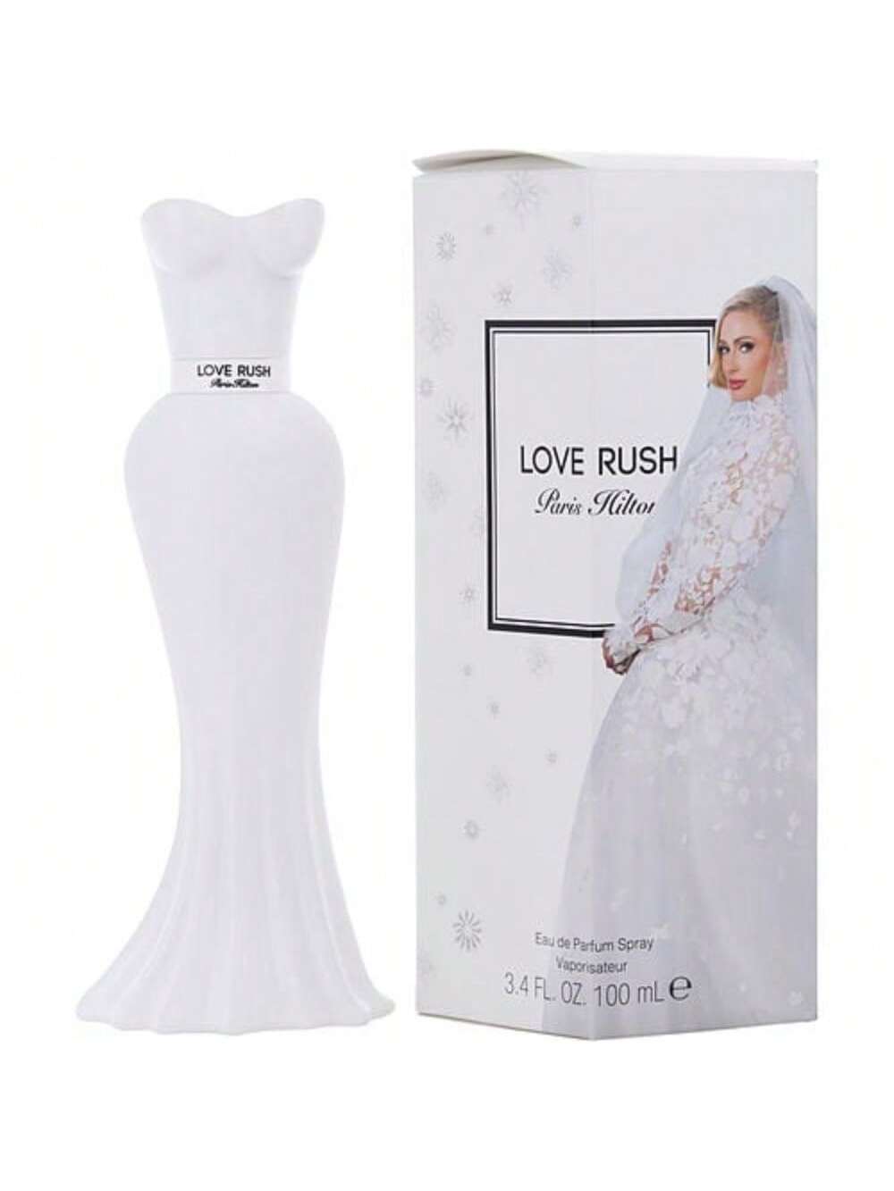 Love Rush by Paris Hilton EDP Spray 3.3 Oz - Women 608940583562