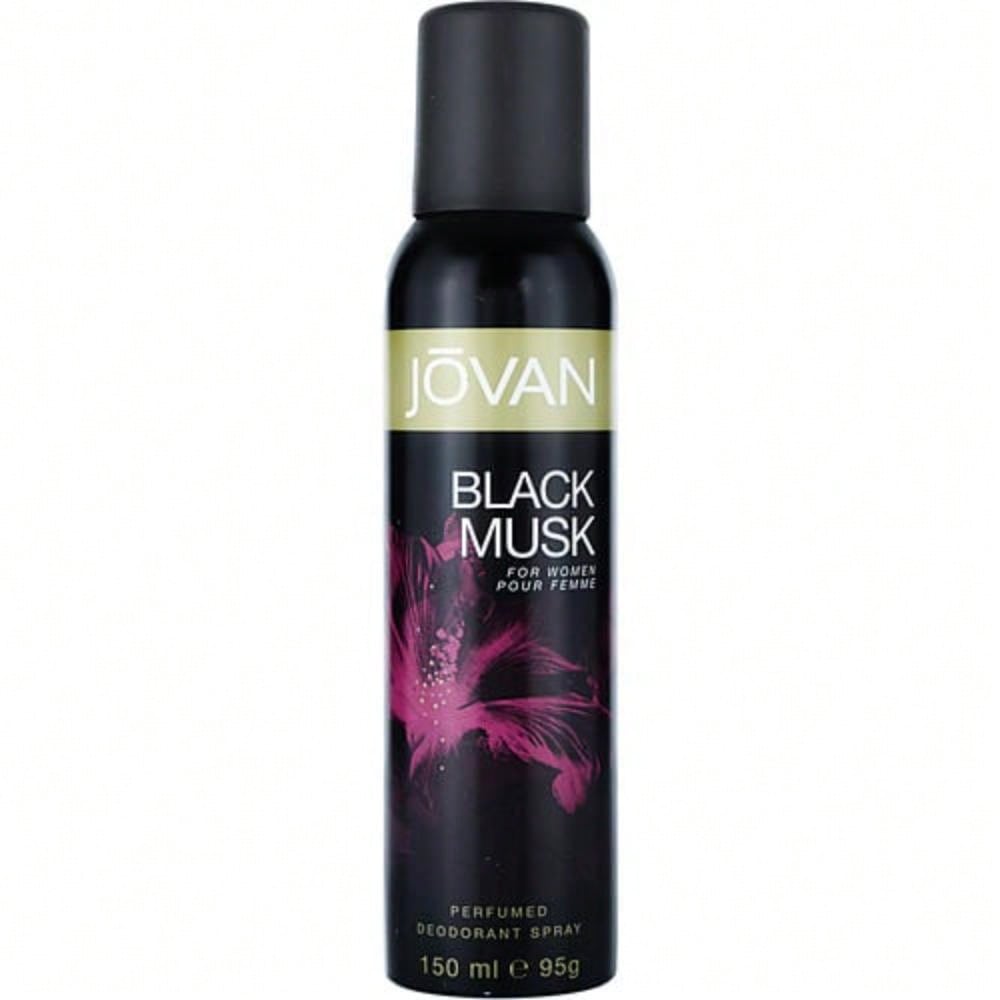 Jovan Black Musk by Jovan Deodorant Spray 5.0 Oz - Women 3607341047137