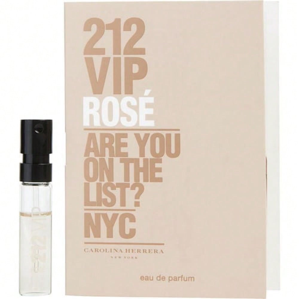 212 Vip Rose Are You On List? by Carolina Herrera EDP Spray 0.05 Oz - Women 8411061940273
