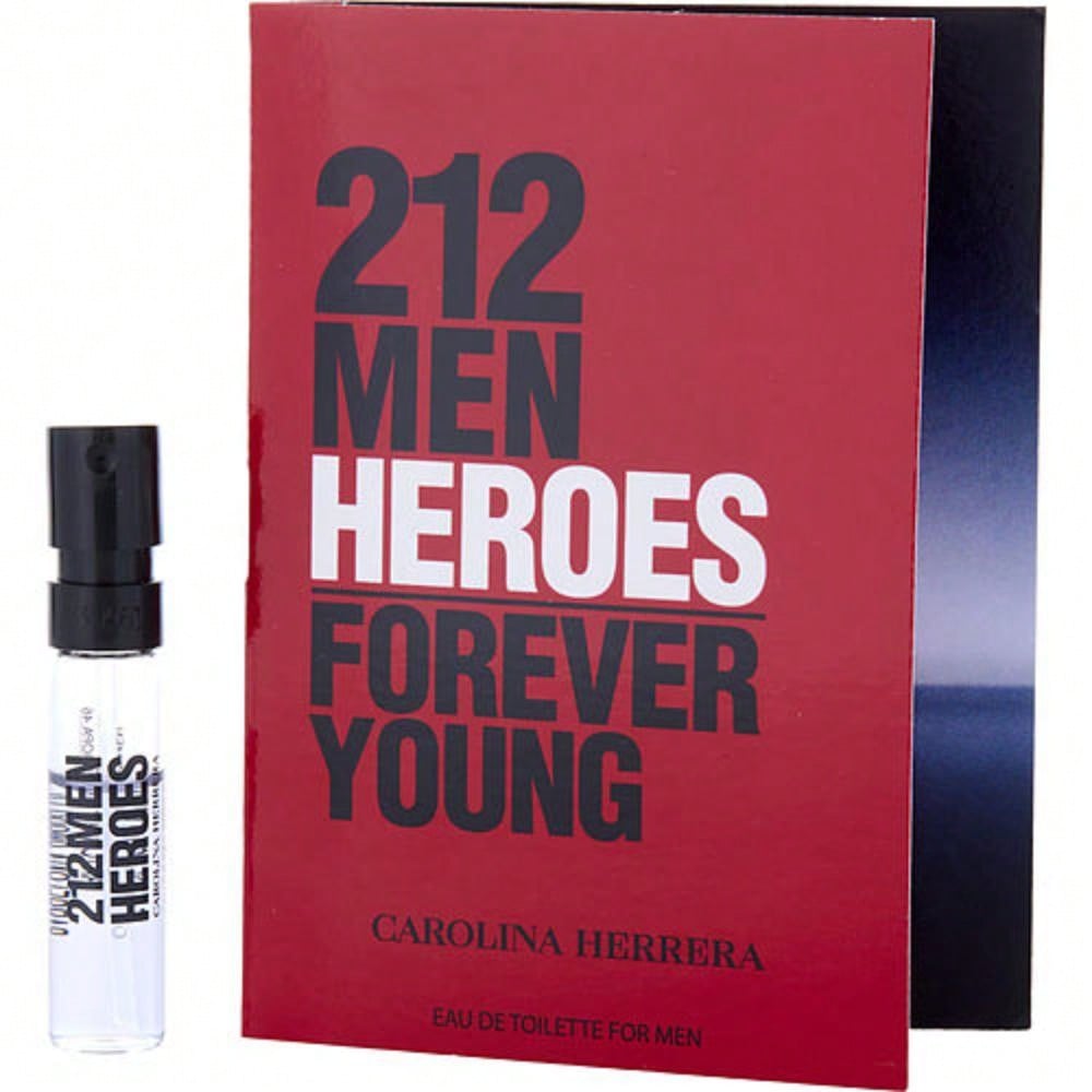 212 Men Heroes Forever Young by Carolina Herrera EDT Spray 0.05 Oz - Men 8411061005576