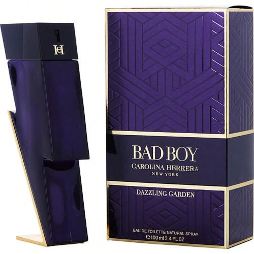 Bad Boy Dazzling Garden by Carolina Herrera EDT Spray 3.4 Oz - Men 8411061056738