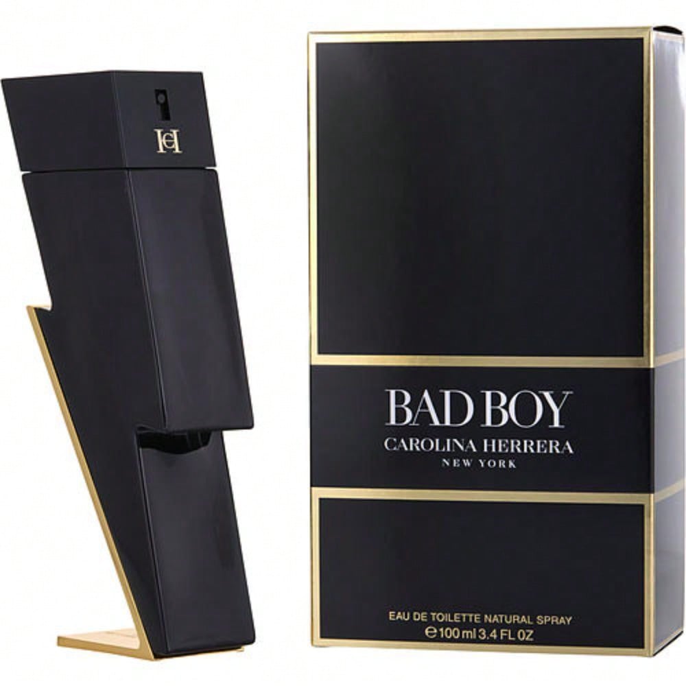 Bad Boy by Carolina Herrera EDT Spray 3.4 Oz - Men 8411061099728