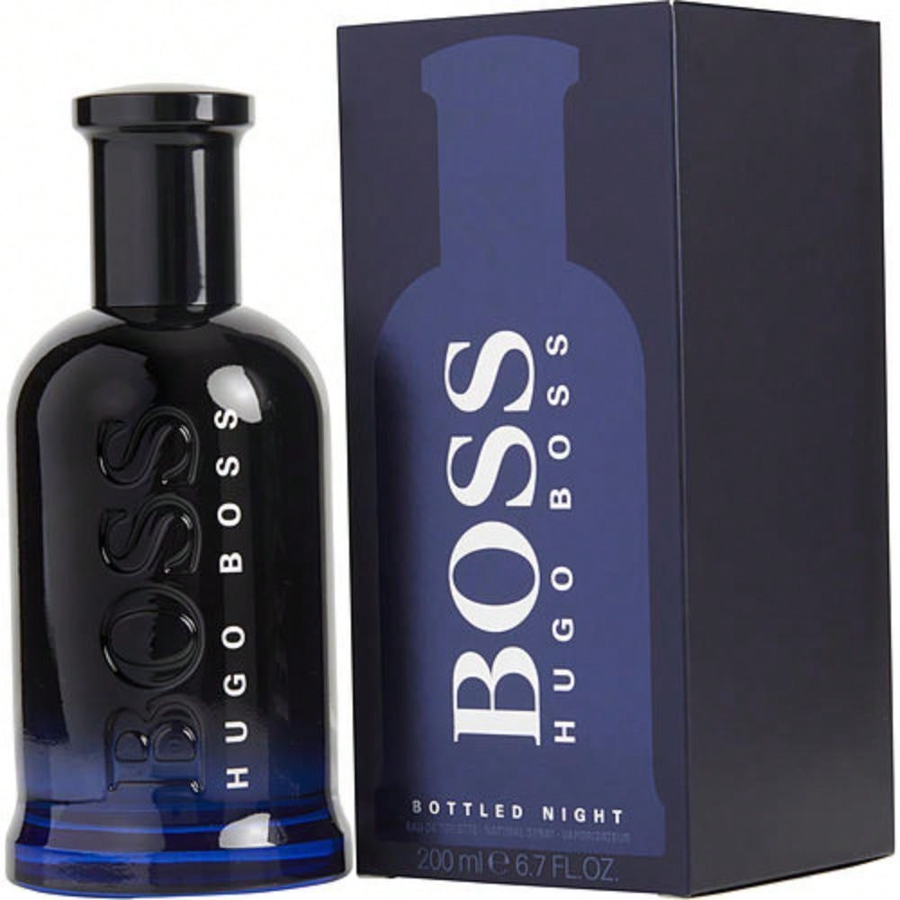 Boss Bottled Night by Hugo Boss EDT Spray 6.7 Oz - Men 737052488257