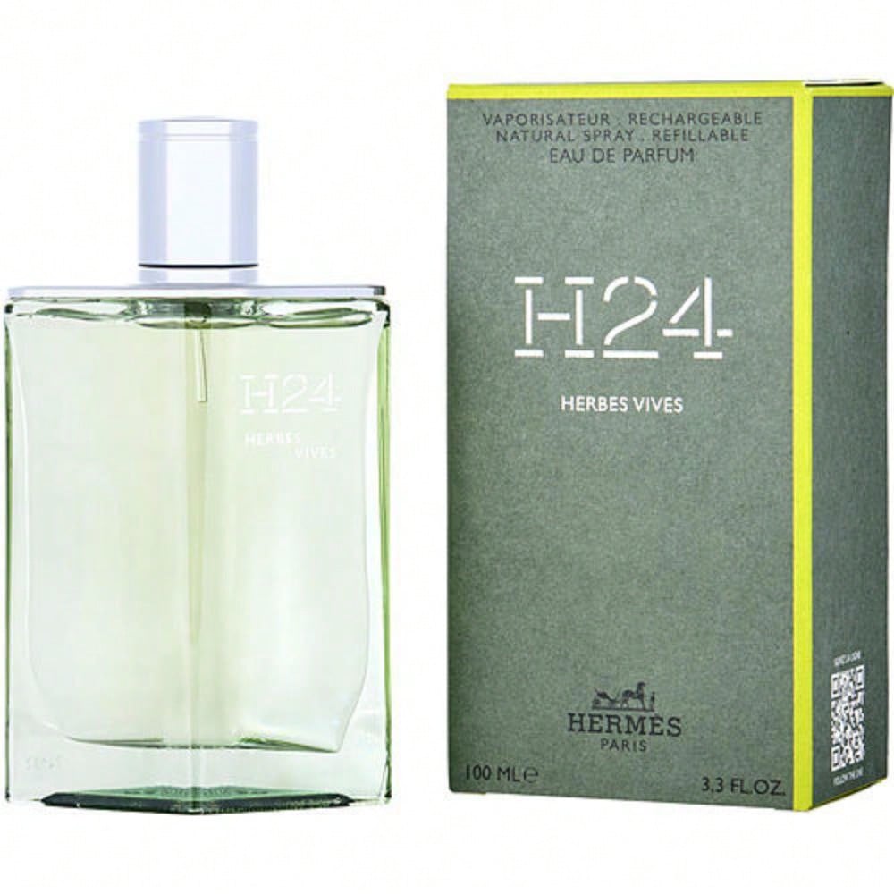 H24 Herbes Vives by Hermes EDP Refillable 3.3 Oz - Men 3346130432111