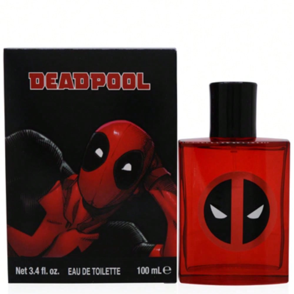 Deadpool by Air Val International EDT Spray 3.4 Oz - Men 663350095593