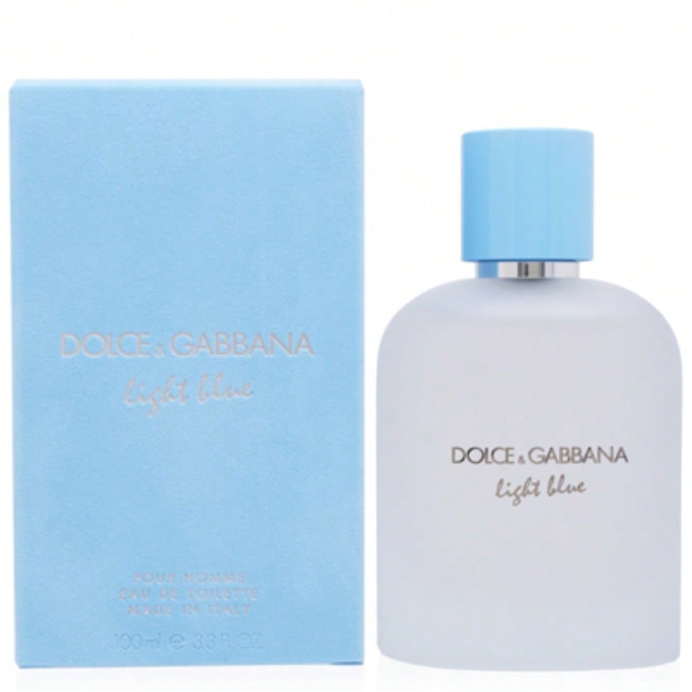 Light Blue Pour Homme by D&G EDT Spray 3.3 Oz - Men 8057971188116