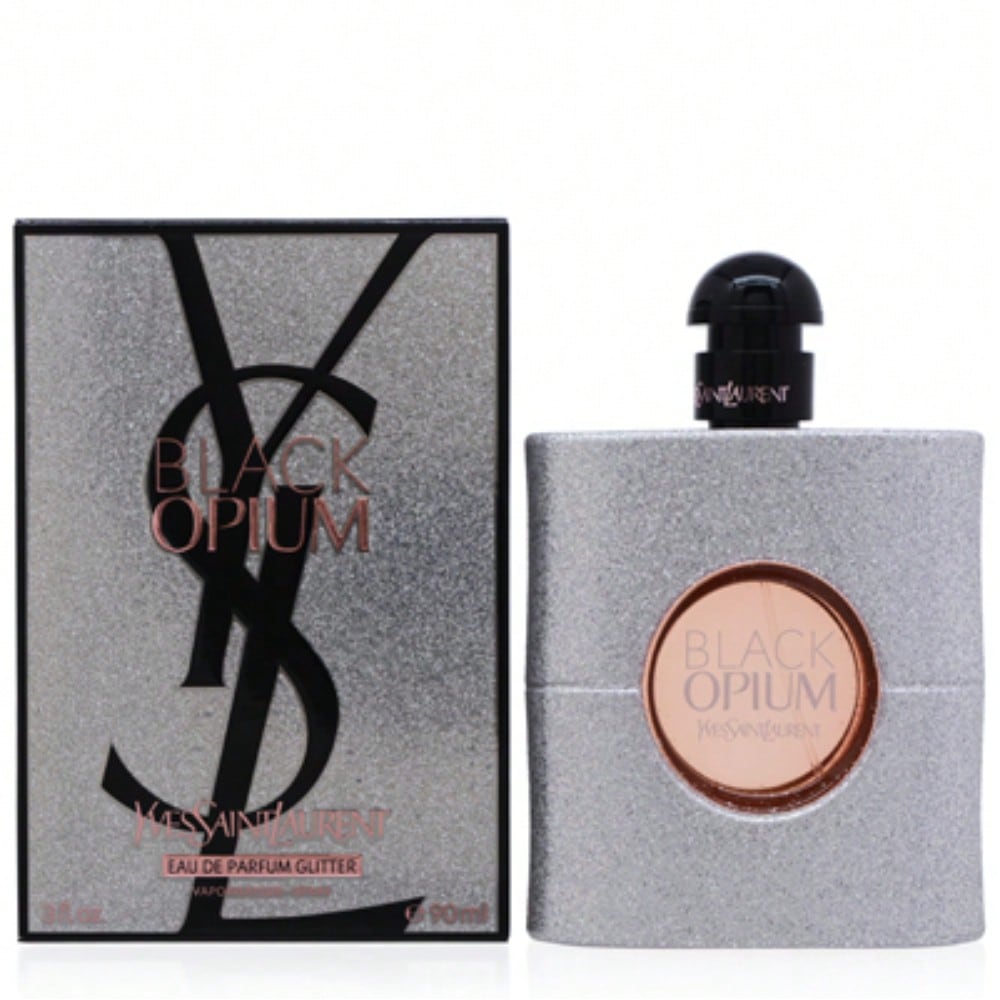 Black Opium Glitter by Ysl EDP Spray 3.0 Oz - Women 3614274185294