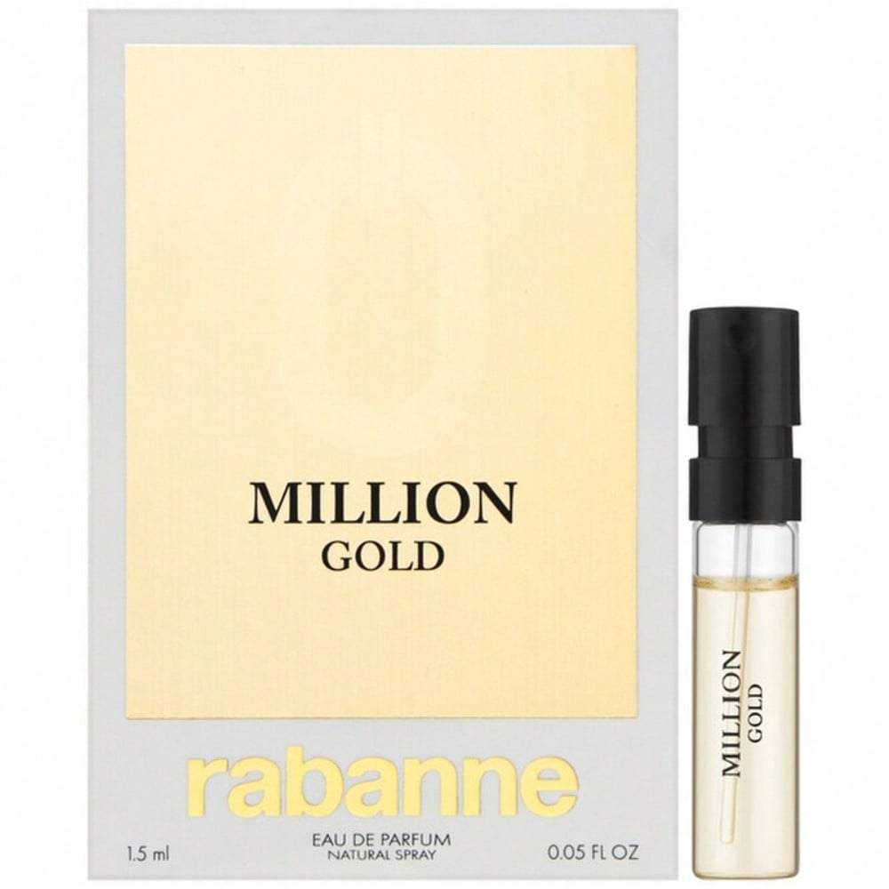 Million Gold Intense Men by Paco Rabanne EDP Spray 0.05 Oz - Men 3349668630493