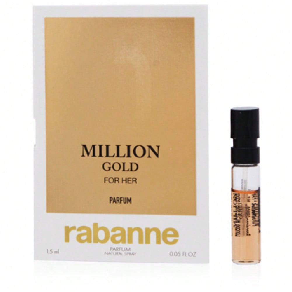 Million Gold For Her by Paco Rabanne Parfum Spray 0.05 Oz - Women 3349668645121