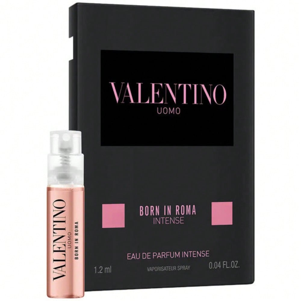 Uomo Born In Roma Intense by Valentino EDP Spray 0.04 Oz - Men 3614273790734