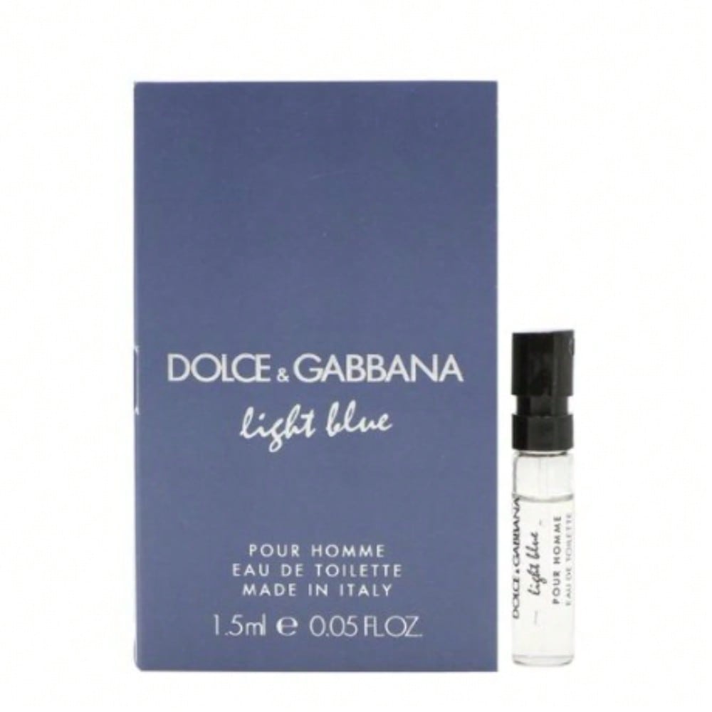 Light Blue Pour Homme by D&G EDT Spray 0.02 Oz - Men 8057971184613