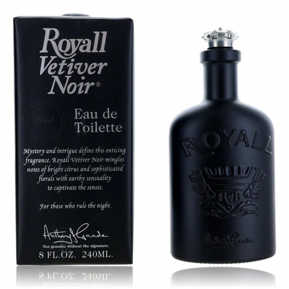 Royall Vetiver Noir by Royall Fragrances EDT Splash 8.0 Oz - Men 895670002856