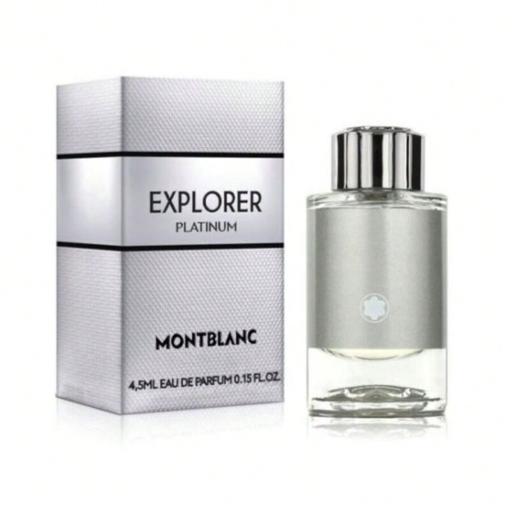 Explorer Platinum by Mont Blanc EDP Splash 0.15 Oz - Men 3386460135856
