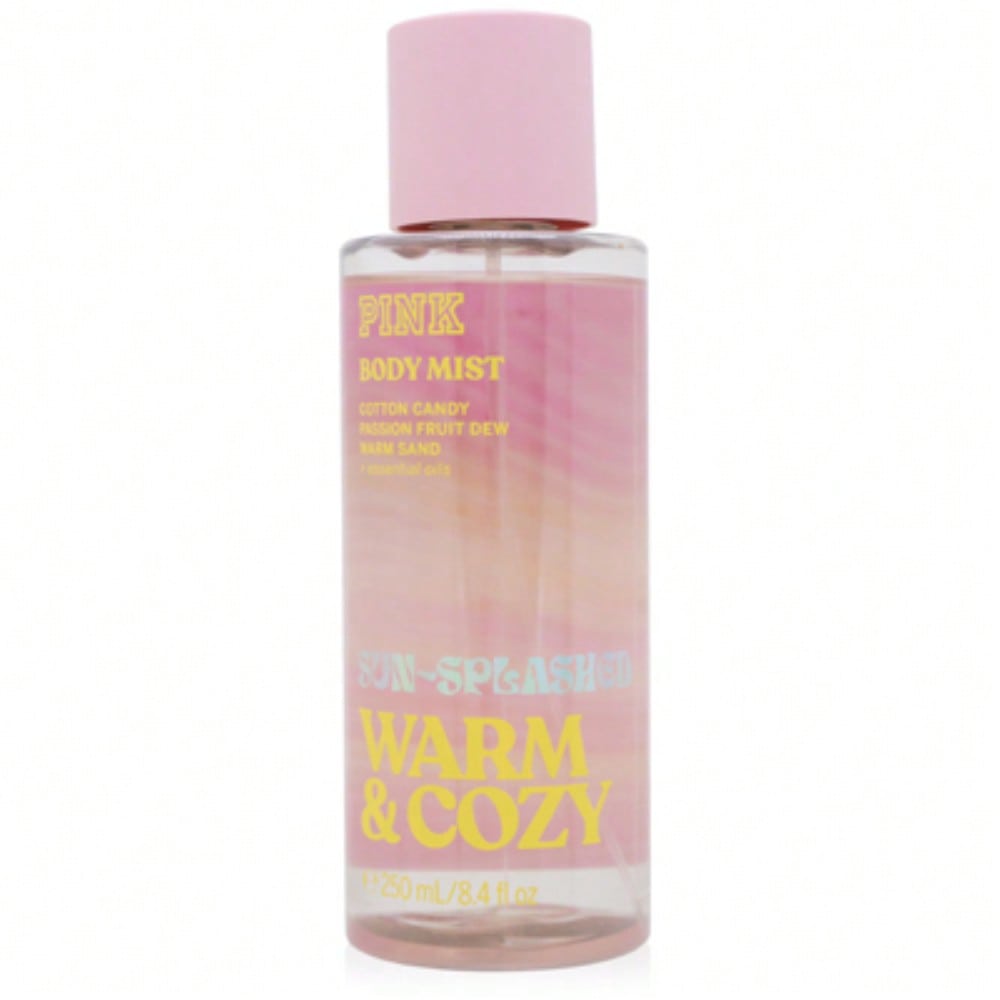 Sun-Splashed Warm & Cozy by Victoria'S Secret Pink Body Mist Spray 8.4 Oz - Women 198765342098