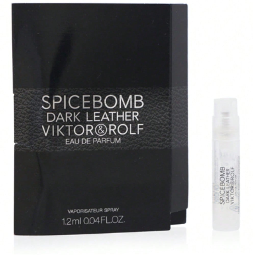 Spicebomb Dark Leather by Viktor & Rolf EDP Spray 0.04 Oz - Men 3614274159233