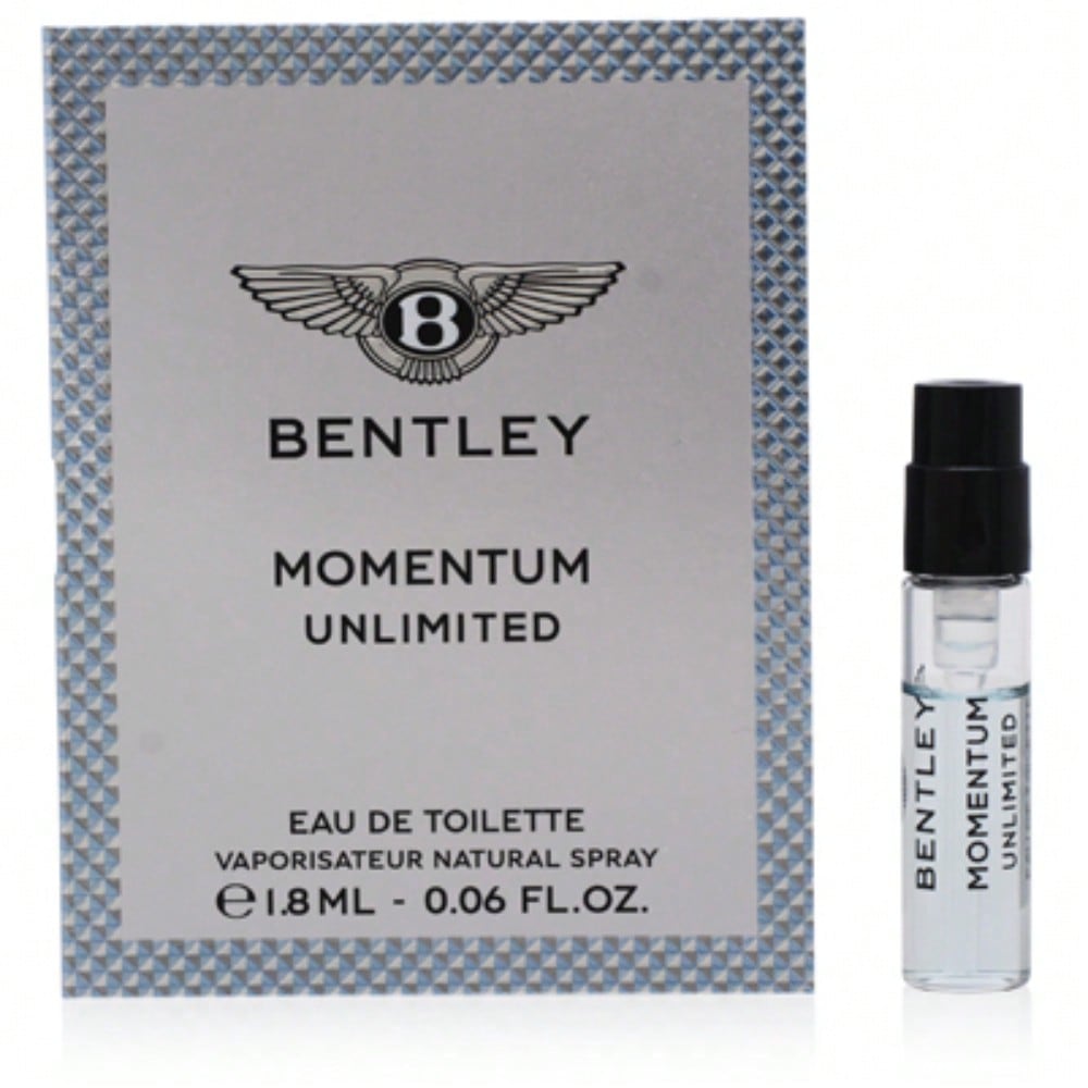 Momentum Unlimited by Bentley Fragrances EDT Spray 0.06 Oz - Men 7640171191225