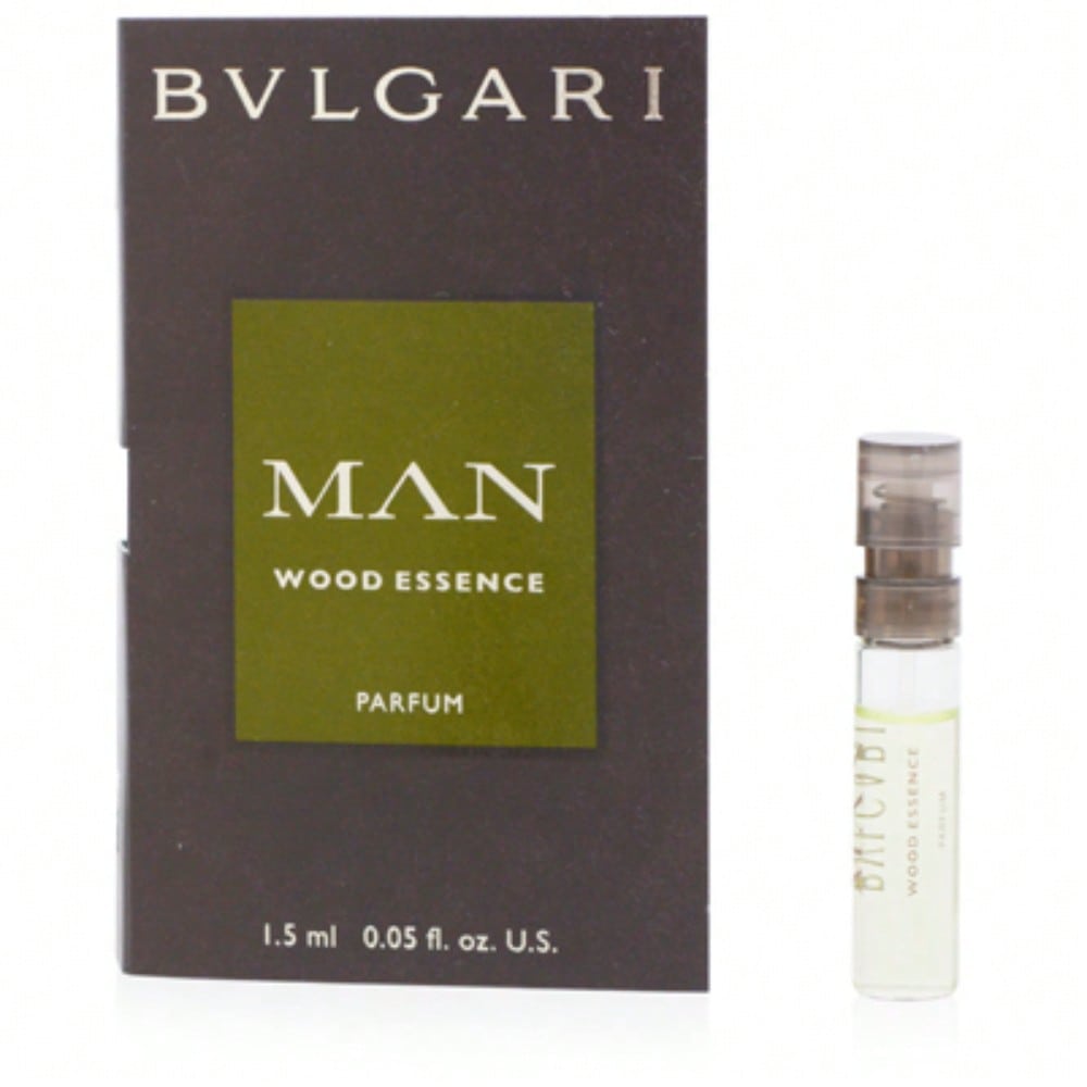 Bulgari Man Wood Essence by Bulgari Parfum Spray 0.05 Oz - Men 783320427565