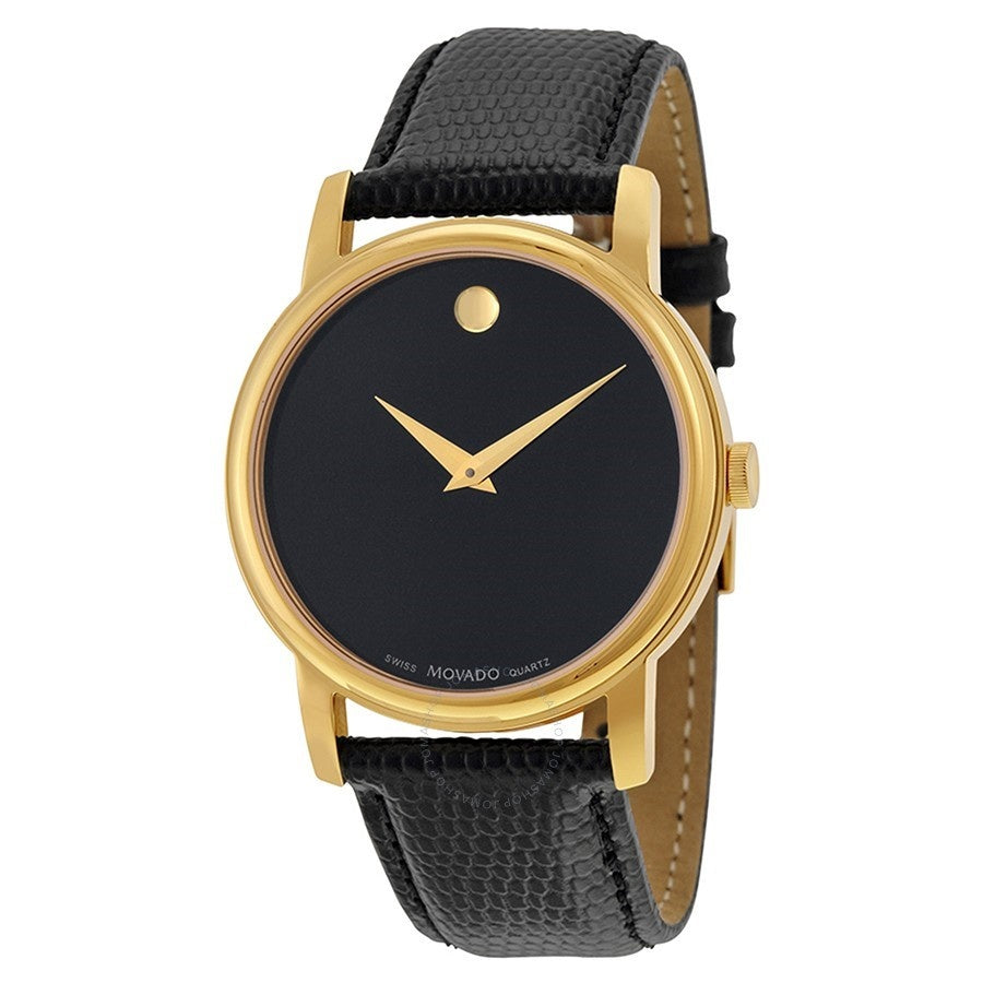 Movado Museum Quartz Black Dial Men's Watch 2100005