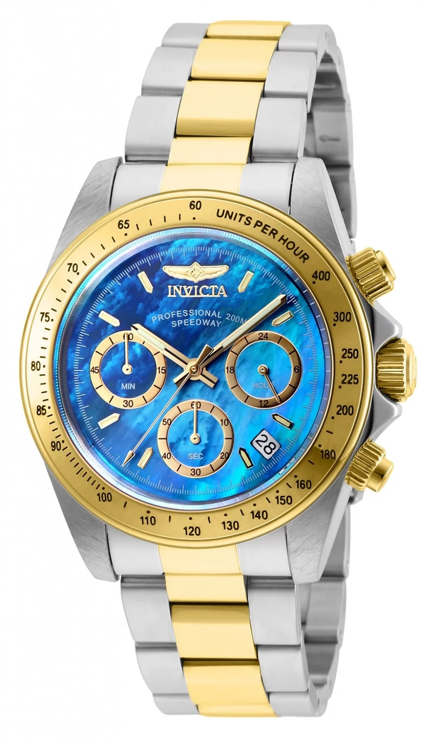 Invicta Men's 28668 Speedway Quartz Chronograph Blue Dial Watch