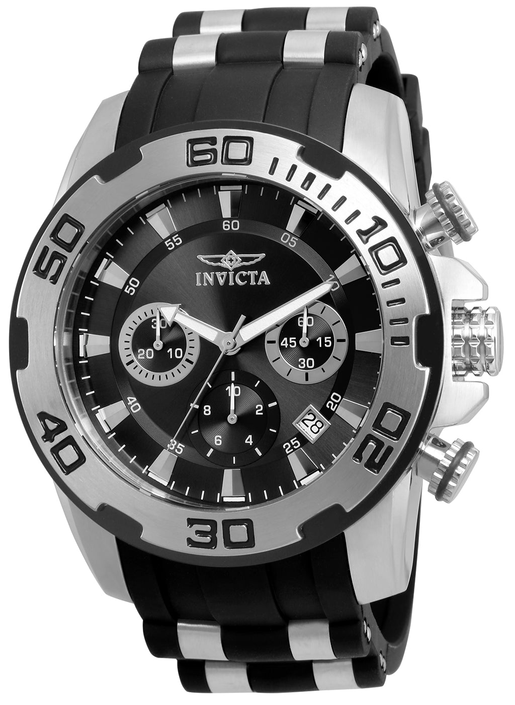 Invicta Quartz Pro Diver Black Dial Men's Watch 22311
