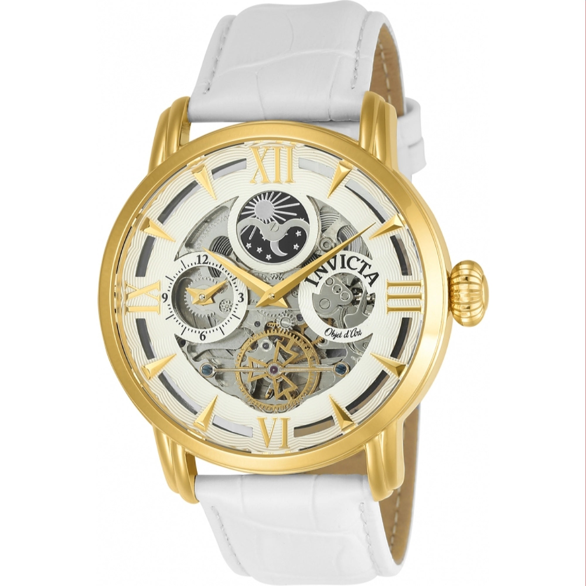 Invicta Objet D Art Automatic Automatic White Dial Men's Watch 22652