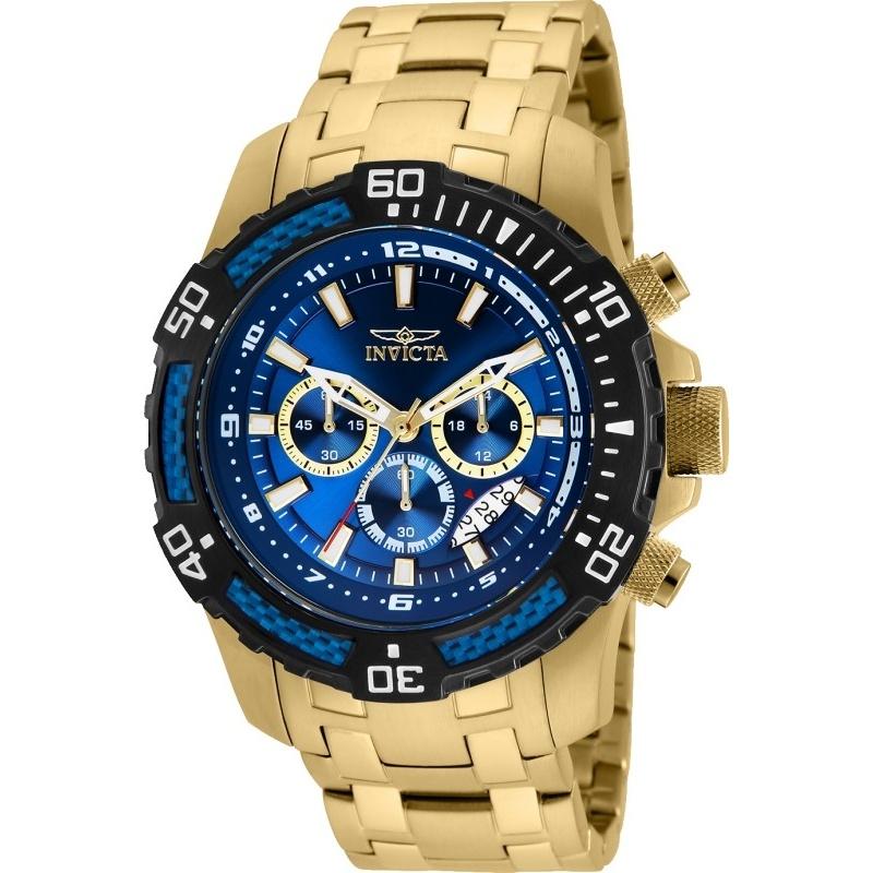 Invicta Quartz Pro Diver Blue Dial Men's Watch 24856