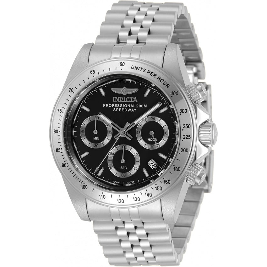 Invicta Quartz Speedway Black Dial Men's Watch 30989