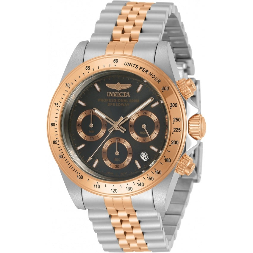 Invicta Quartz Speedway Charcoal Dial Men's Watch 30993