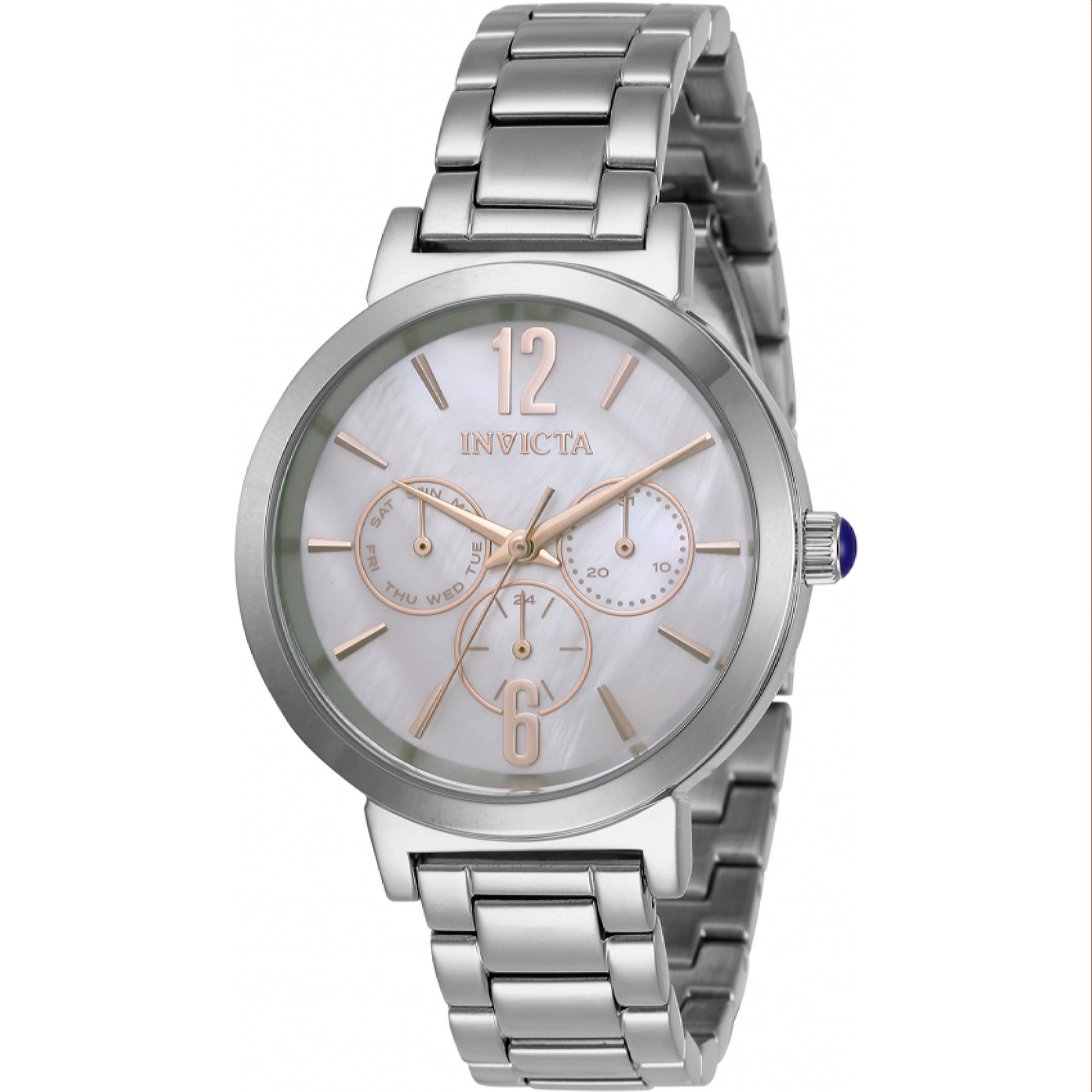 Invicta Quartz Angel Mother of Pearl Dial Women's Watch 31082