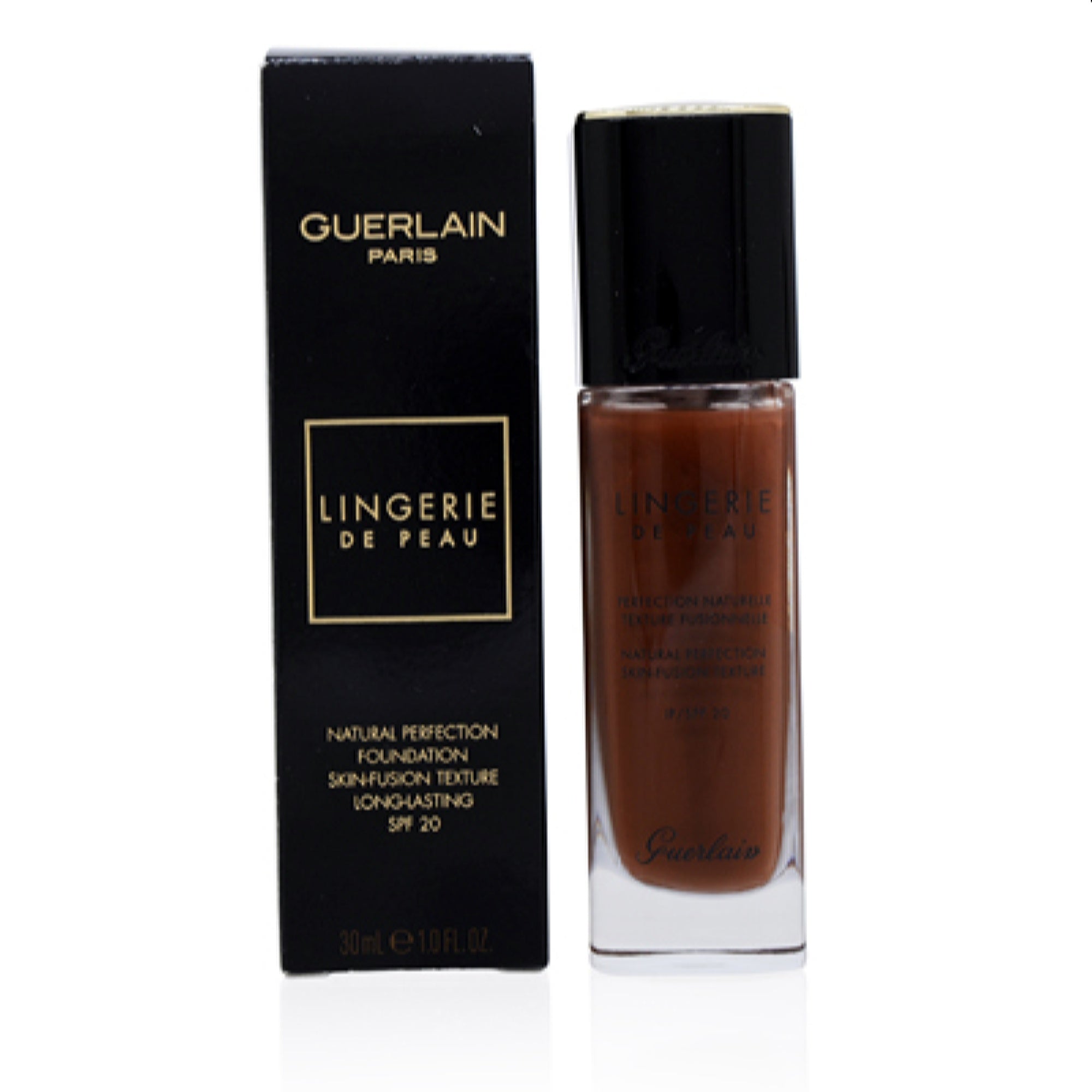 Guerlain  Guerlain Lingerie De Peau Natural Foundation (06C) Very Deep Cool 1.0 Oz 3346470423077