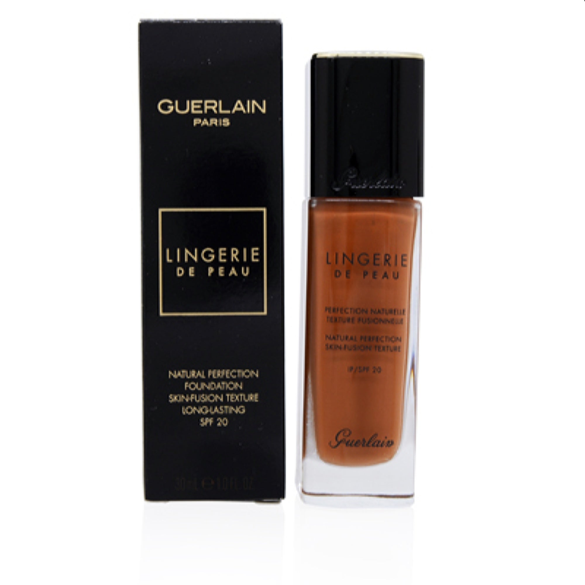 Guerlain  Guerlain Lingerie De Peau Natural Foundation (06W) Very Deep Warm 1.0 Oz  3346470423138