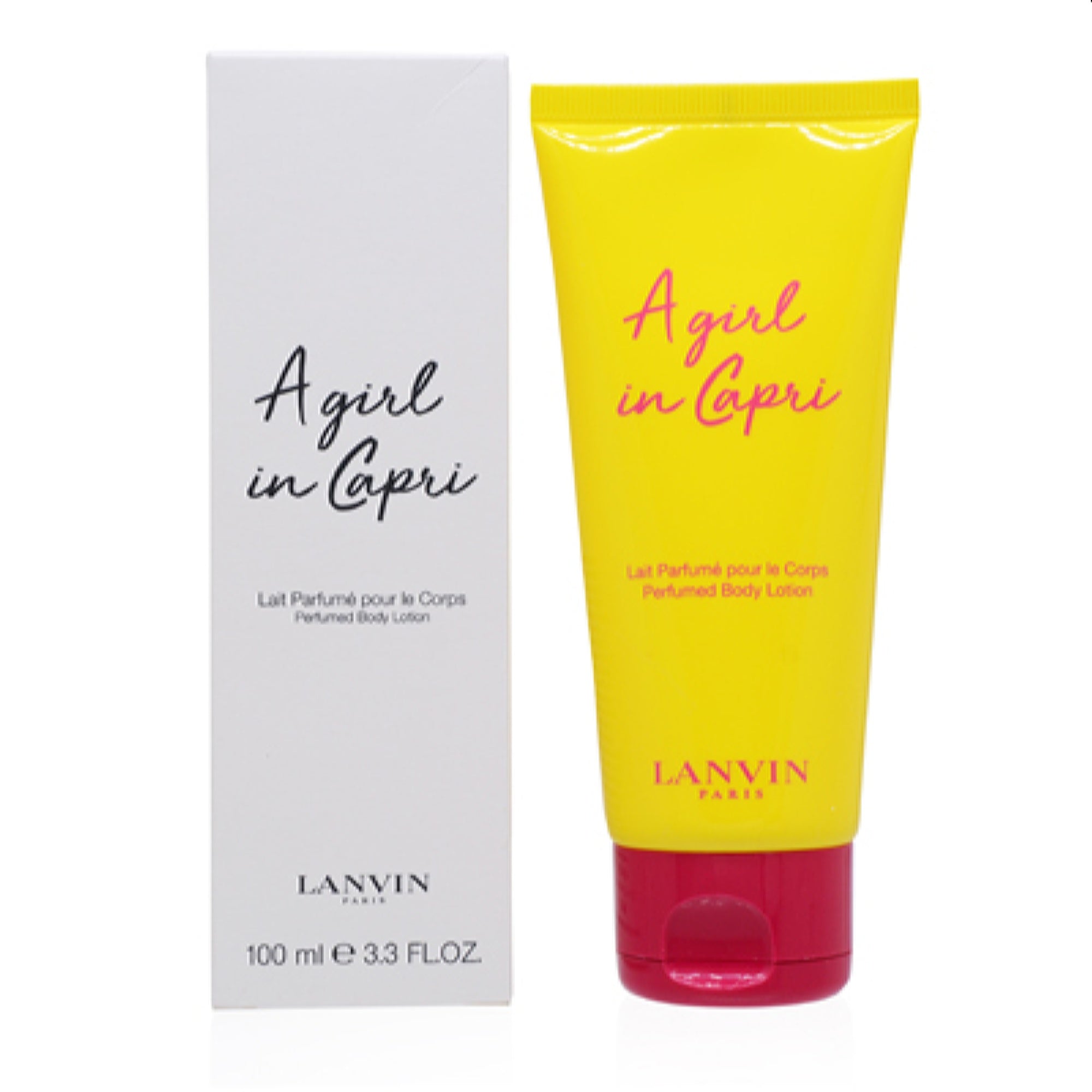 Lanvin Women's A Girl In Capri Lanvin Body Lotion 3.3 Oz (100 Ml)   3386460114103
