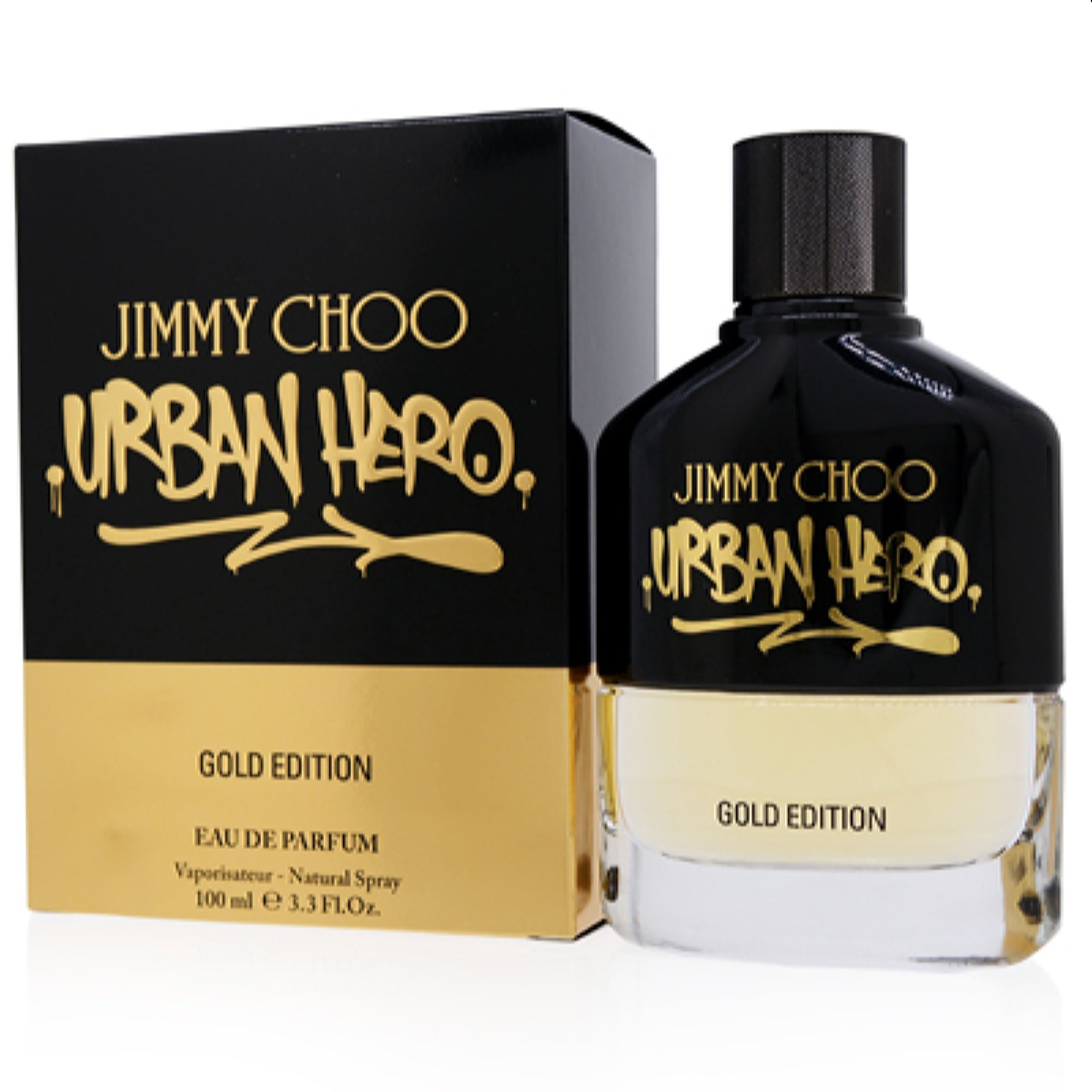 Jimmy Choo Men's Jimmy Choo Urban Hero Gold Jimmy Choo Edp Spray 3.3 Oz (100 Ml)  3386460127066