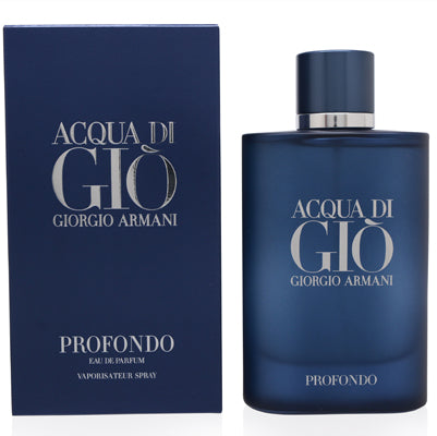 Acqua Di Gio Profondo by Giorgio Armani EDP Spray 4.2 Oz - Men 3614272865235