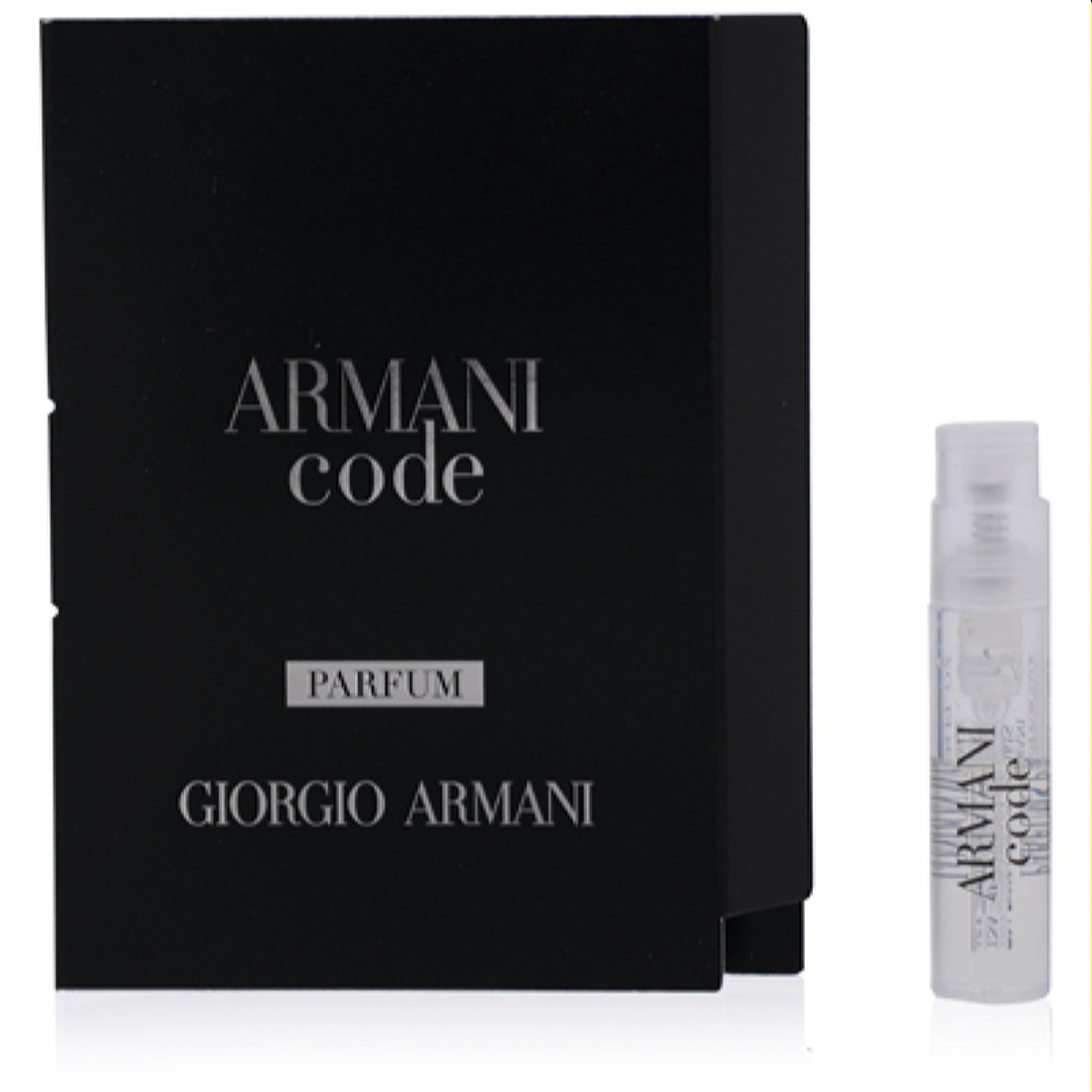 Giorgio Armani Men's Armani Code For Men Giorgio Armani Parfum Spray 0.04 Oz (1.2 Ml)  3614273604864