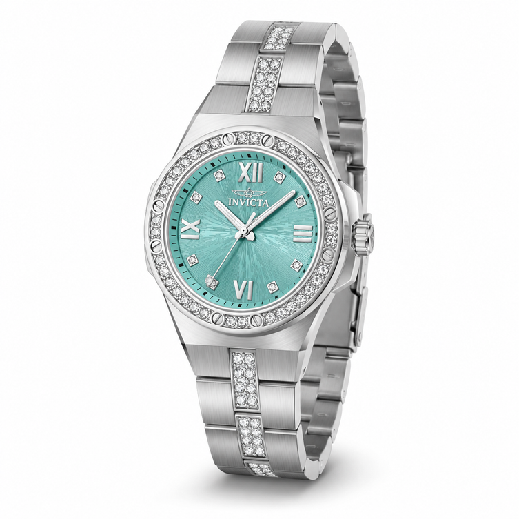 Invicta Quartz Specialty Tiffany Blue Dial Women's Watch 50654