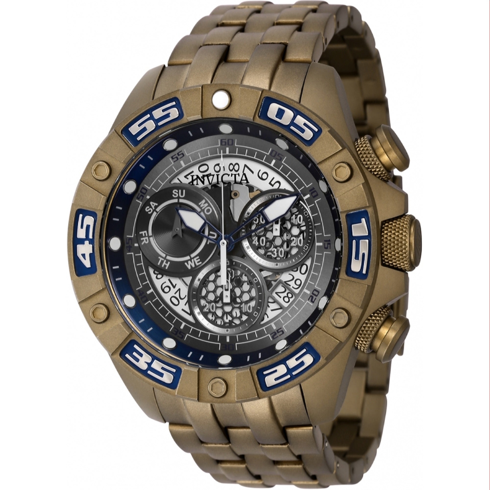 Invicta  Quartz Coalition Forces Grey Dial Men's Watch 41670