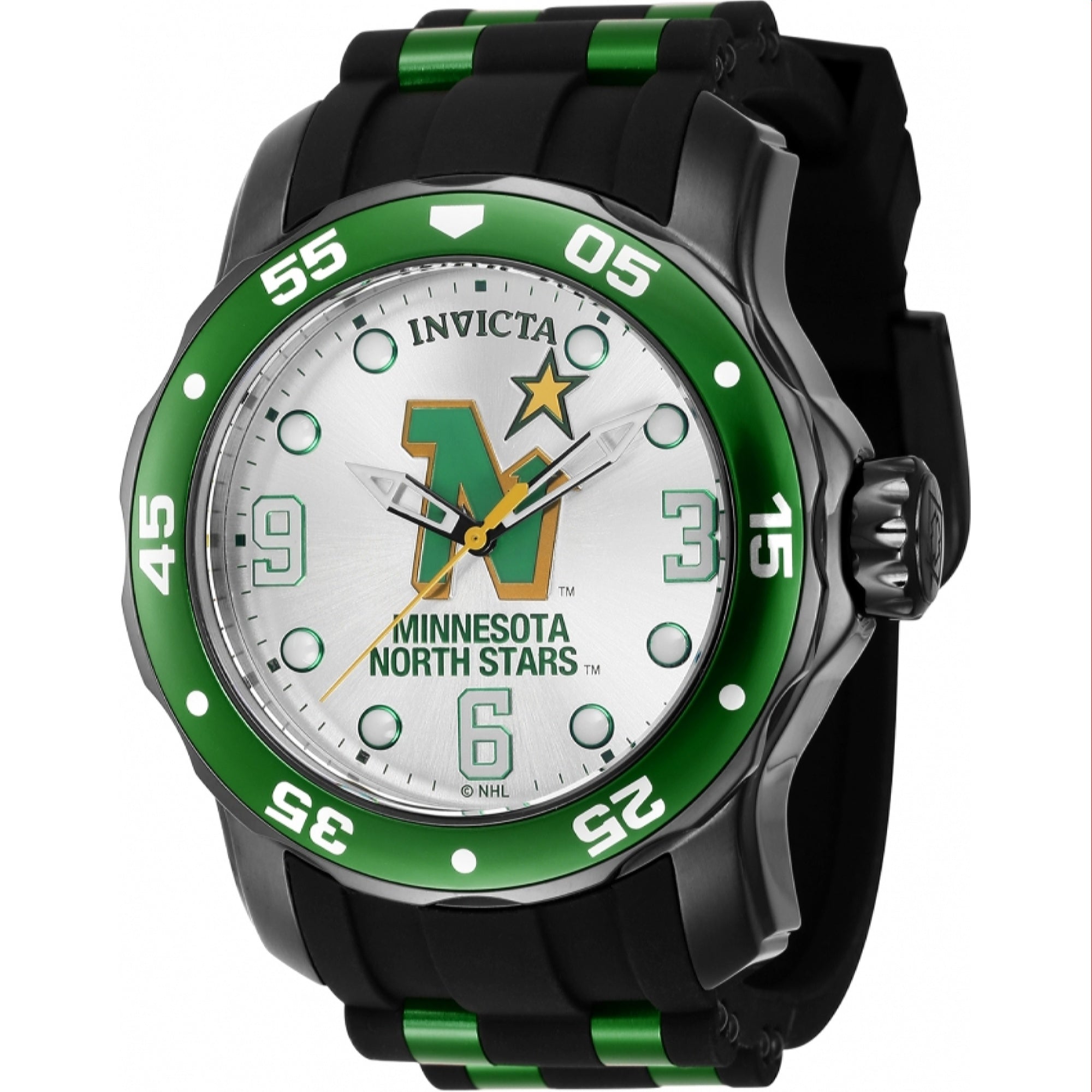 Invicta NHL Quartz NHL Stars Silver Dial Men's Watch 42650