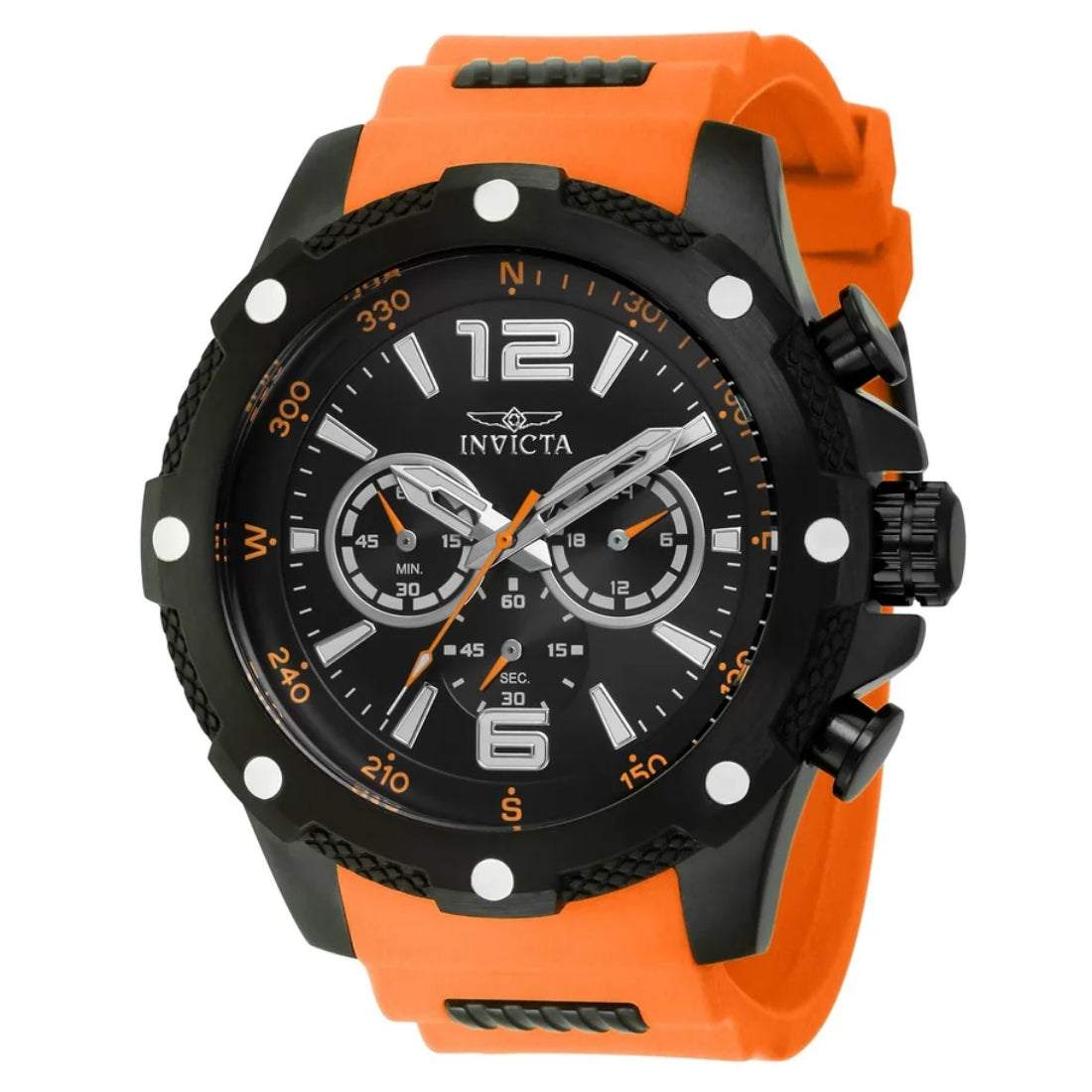 Invicta Quartz I-Force Black Dial Men's Watch 43002