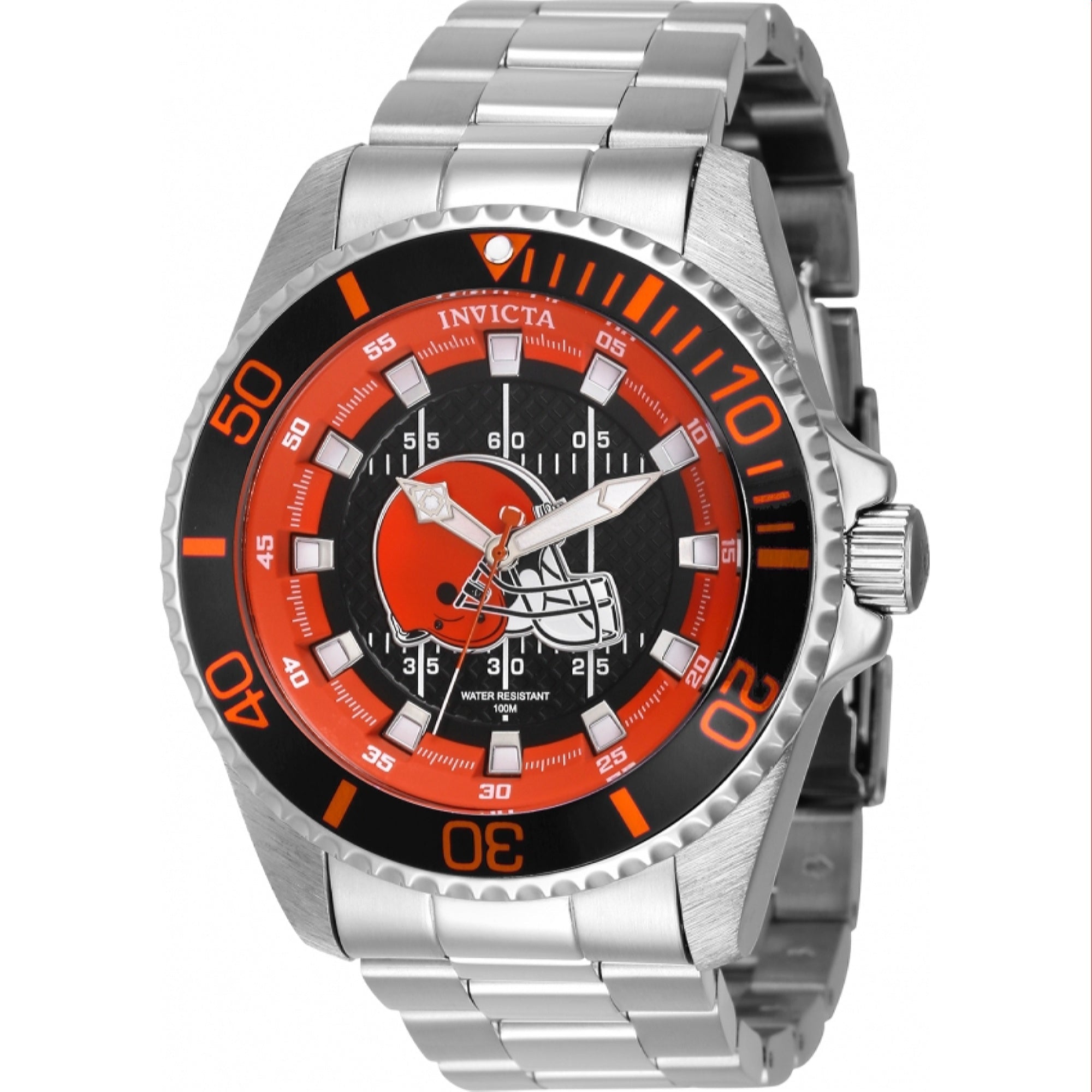 Invicta NFL Quartz NFL Browns Black Dial Men's Watch 43328