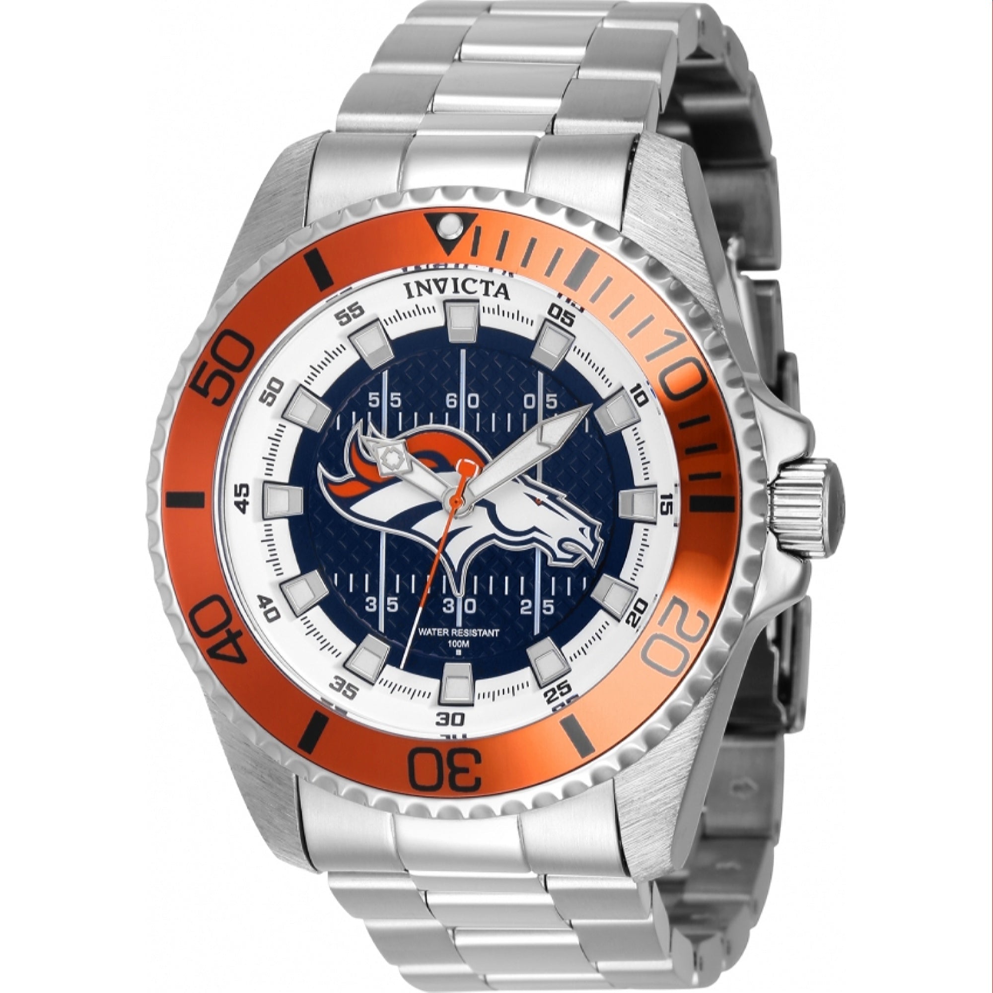 Invicta NFL Quartz NFL Broncos Blue Dial Men's Watch 43329