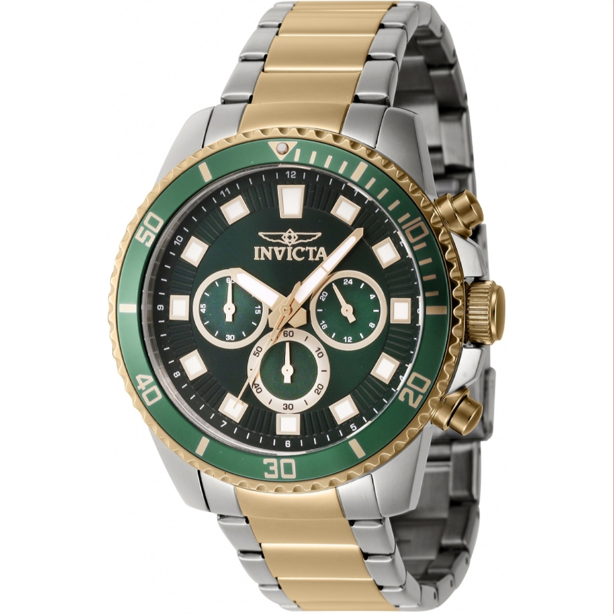 Invicta  Quartz Pro Diver Green Dial Men's Watch 46060
