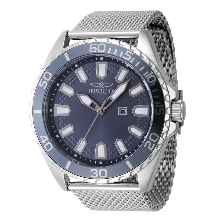 Invicta Quartz Pro Diver Blue Dial Men's Watch 46901